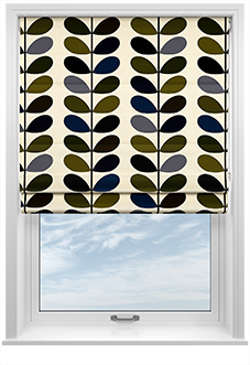 Orla Kiely Multi Stem, Moss - Roman Blind